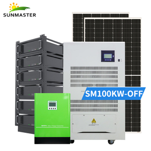 100 kW off-grid zonnestelsel