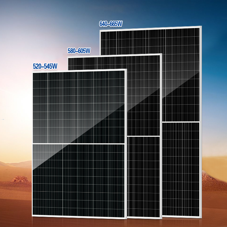 210 mm half-cut-cel PV-module